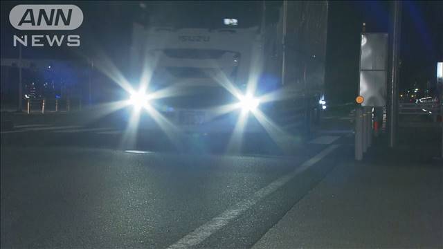 小学3年女児がトラックにはねられ死亡 愛知・飛島村