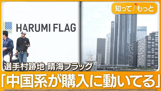 「令和のニュータウン」晴海フラッグ　1.8倍の価格で売買も　住民の生活は？