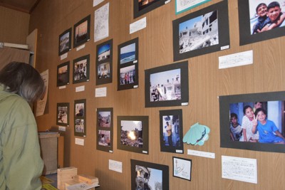 破壊された建物、子どもたちの笑顔　戦闘前のパレスチナ写真展