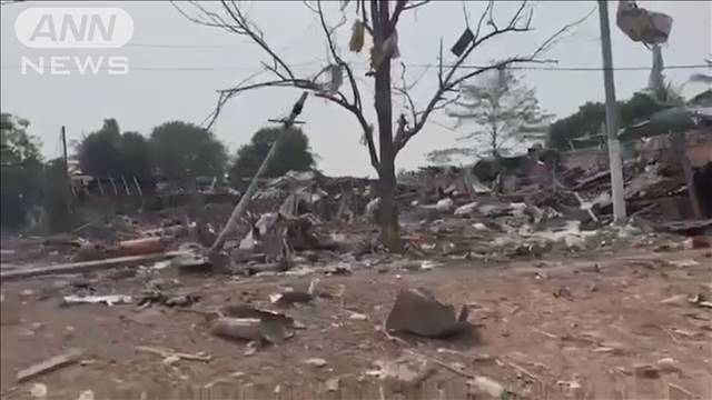 ミャンマー国境地帯　武装勢力が軍事拠点占拠　戦闘激化で隣国タイに多くの避難民