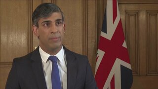 イランの無人機　イギリス軍の戦闘機が撃墜　スナク首相が表明