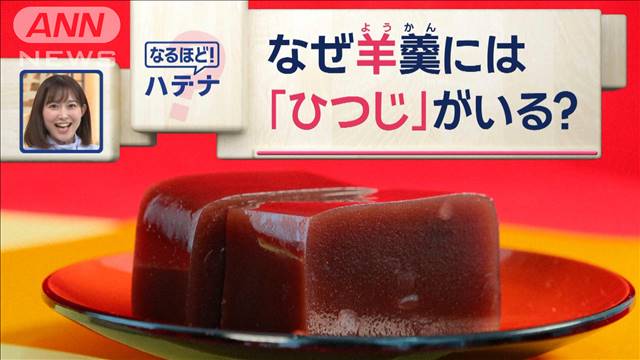 ようかんに隠れたナゾ　“羊羹”の元はヒツジのスープ？