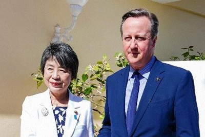 日本とイギリスの外相会談　中東情勢めぐり緊密に連携