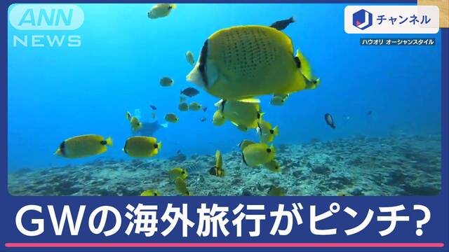 ランチ1万円超え？GWの海外旅行がピンチ　円安の影響は