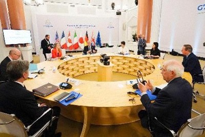 G7外相会合、中東情勢の「全当事者」に自制求める共同声明採択