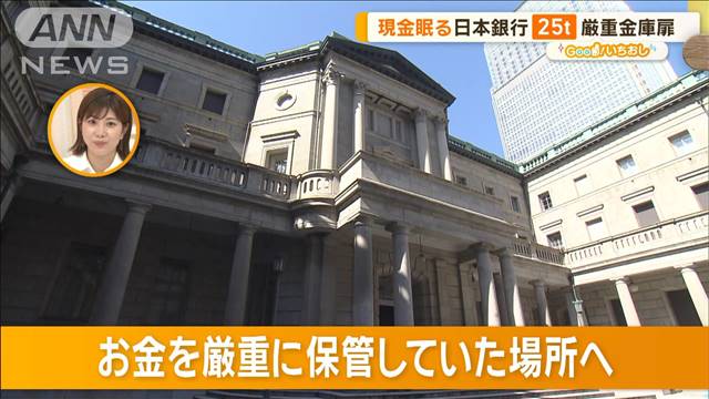 現金眠る厳重金庫、1日200兆円決済…　日本銀行を調査！【グッド！いちおし】