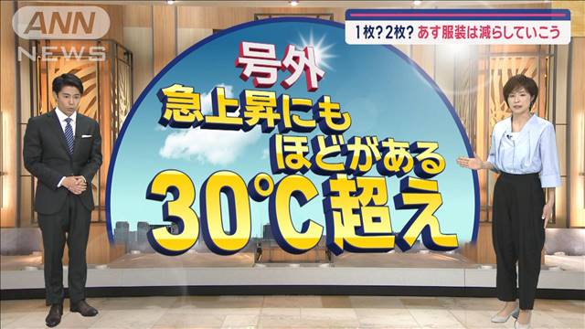 【関東の天気】沖縄より高い!?　あす関東甲信が暑い　4月病ご用心　気温差10℃以上