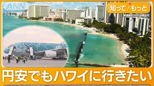 円安でも“節約ハワイ旅”…意外な格安航空券　“1ドル100円”ポイント利用の裏ワザも