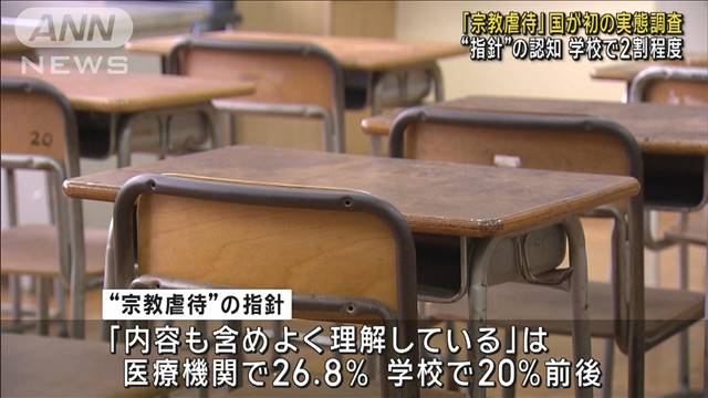 「宗教虐待」国が初の調査　輸血拒否など1年半で47件を児相に相談　4割は一時保護も