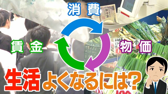 給料上がった！でも物価はもっと上がった！…いったい生活はいつ楽になるの？