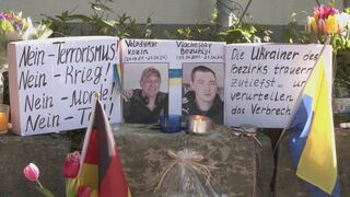 リハビリ中のウクライナ兵を刺殺した疑い　ドイツでロシア国籍の男を逮捕