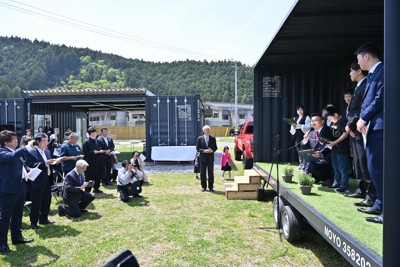 大川小卒業生、古里再生へ交流拠点　被災校舎近くでカフェや伝承活動