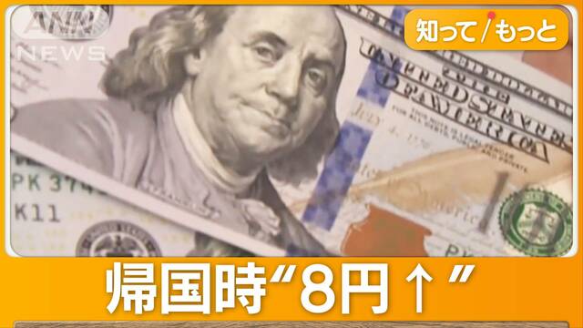 円相場大荒れ　楽しい海外旅行も物価高に悲鳴　帰国後は換金するかで悩む