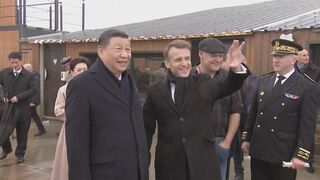 中国・習近平国家主席が仏マクロン大統領ゆかりのピレネー山脈訪問　親密さアピール