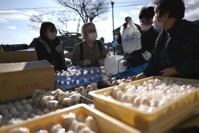 石川・珠洲で弁当配布を縮小へ　食中毒リスクで　避難所生活者のみに