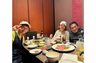 工藤夕貴さん　母の日に「家族揃って焼き肉へ」　親子ショットを公開　「もっともっと、こんな時間が過ごせますように」