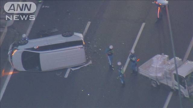 故障で追い越し車線に停車　首都高湾岸線で死亡事故