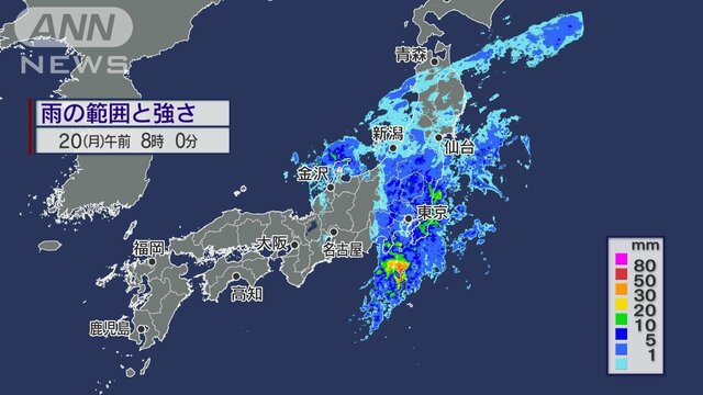 東京は5週連続で月曜日に雨　気温は「西高東低」　今週は蒸し暑い日が多い