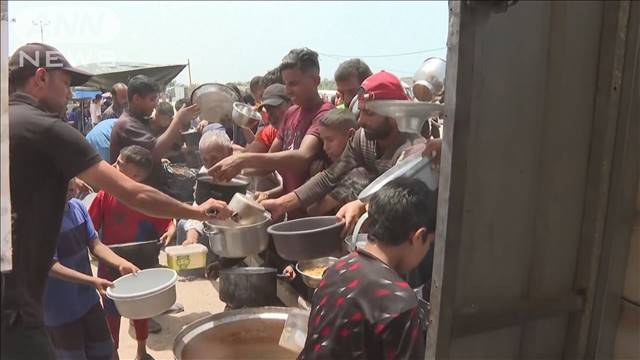 ガザ住民90万人以上が再避難　衛星写真でテント群の移動も