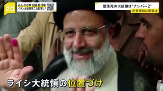 ヘリ墜落でイラン大統領ら死亡　墜落現場には部品が散乱　事故機はアメリカ製　中東情勢に影響は？【news23】