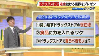 カギは男性客のハートをいかに掴むか！？スーパー化するドラッグストア　日持ちする総菜やプライベートブランドの冷凍商品...『食品』に注力するワケ