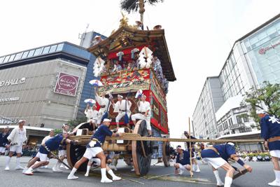 返礼品には特別観覧席も　祇園祭山鉾連合会がクラウドファンディング