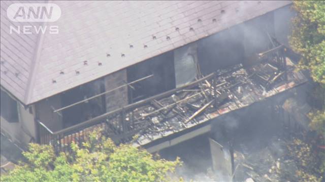 住宅で火事 1人逃げ遅れ 現在も消火活動中　東京・練馬区