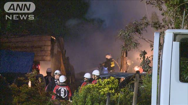 「すごい爆発音がした」 住宅全焼で4人死亡　山形