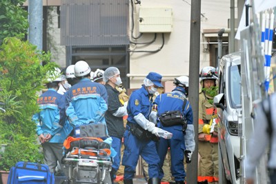 東京・品川の住宅で母子4人死亡、首や胸に刃物の傷　父は煙吸い込む