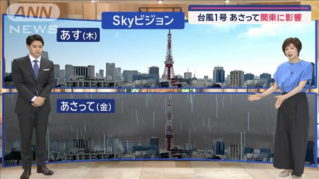 【関東の天気】熱中症警戒　あすも30℃に迫る暑さ　あさって台風接近　洗濯はあす！