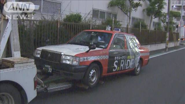 タクシー“発砲強盗” 車内から空の薬きょう押収