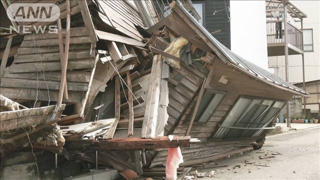 石川で最大震度5強　輪島市で5棟倒壊