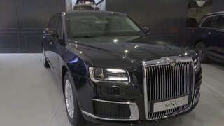 価格は約1.5億円　金正恩氏に贈った車「アウルス」登場　プーチン大統領、肝いりの“国際経済会議”でこのあと演説へ