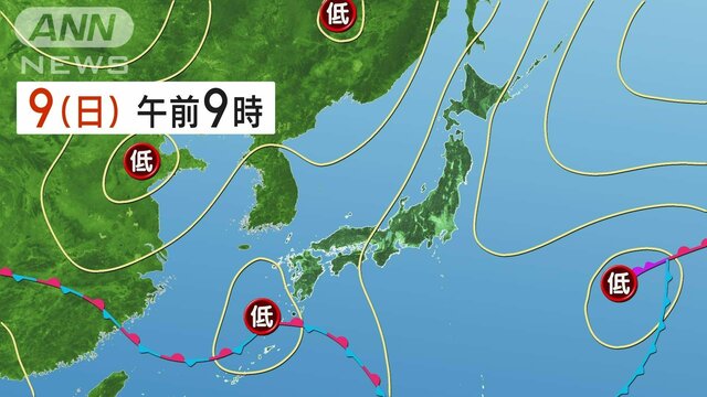 梅雨入りはいつ？週末？　西から迫る大雨の気配　週明けにかけて注意