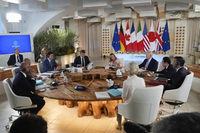 G7首脳、ガザ停戦案を支持　米「矛盾」姿勢で各国に不協和音も