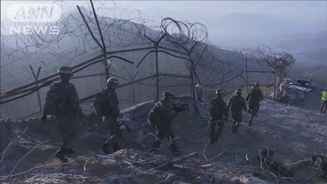 北朝鮮が境界地域に壁建設する動き　「対戦車用障害物のような壁」韓国国防省