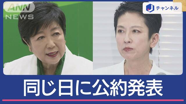 都民に聞いてみた“あなたの一票”決め手は？小池氏＆蓮舫氏が同じ日に公約発表