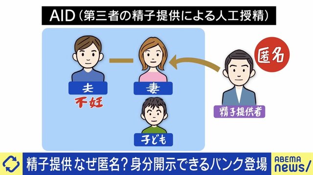 「自分が母親と精子から生まれている感覚。“提供者”に会いたい」 AID（非配偶者間人工授精）で生まれた女性の苦悩 “出自を知る権利”に法整備の壁も