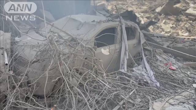 ガザ北部　難民キャンプ周辺で空爆　40人以上が死亡