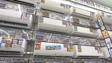 エアコン“爆売れ”去年比2割近く売上増加！電気代高騰で節電ハイパワーモデルが人気に