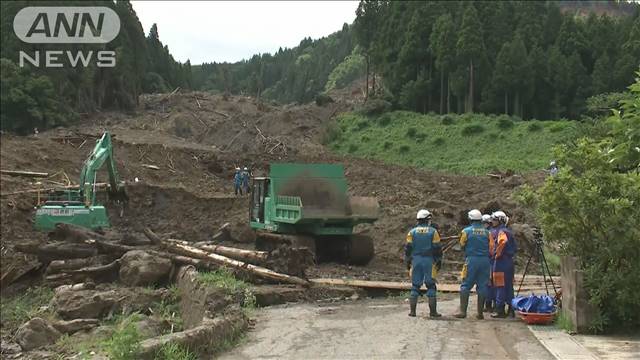 中断していた捜索を再開　能登半島地震・輪島市の土砂崩れ現場