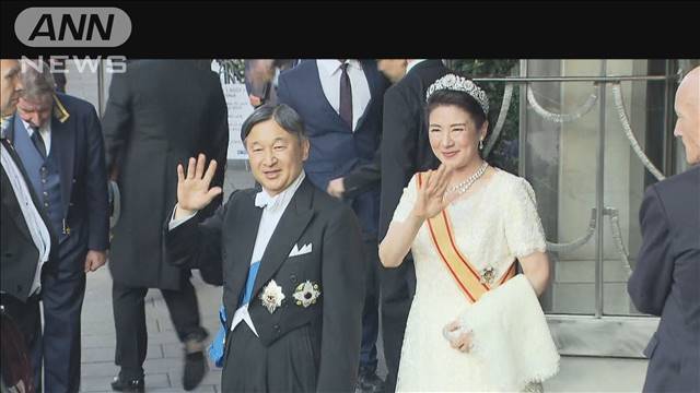 英国王夫妻主催の晩餐会で天皇陛下がお言葉