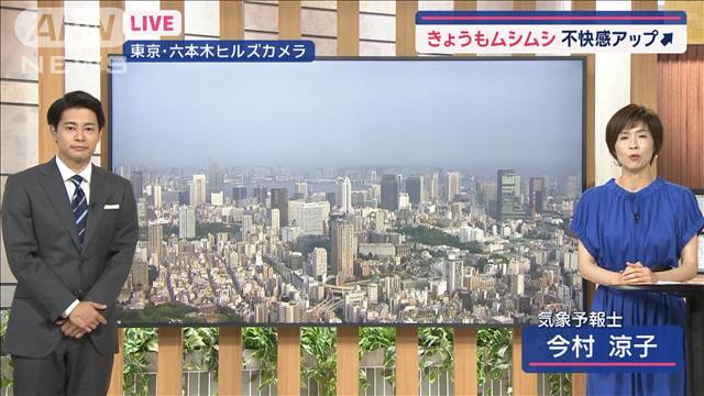 【全国の天気】列島は高温多湿　九州では梅雨入り後大量の雨