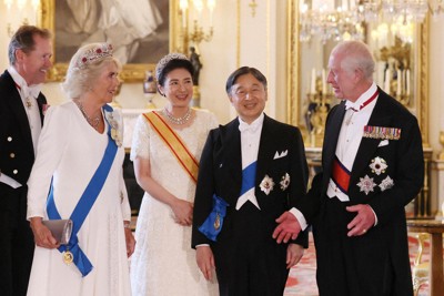 両陛下と英国王夫妻の晩さん会　チャールズ国王スピーチ　全文