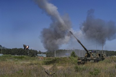 韓国海兵隊が海上境界線付近で射撃訓練　定例は約7年ぶり