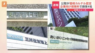 企業向け保険料で損保大手4社に排除措置命令へ　公正取引委員会が「価格カルテル」認定