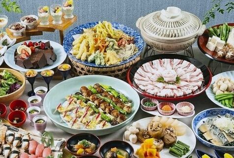 ランチタイム限定の「贅沢和食ビュッフェ」はいかが？　ダブルツリー那覇首里城の日本料理店「富士」が月・火・金に