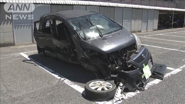 無免許16歳の車が事故　同乗の高校生とともに重体