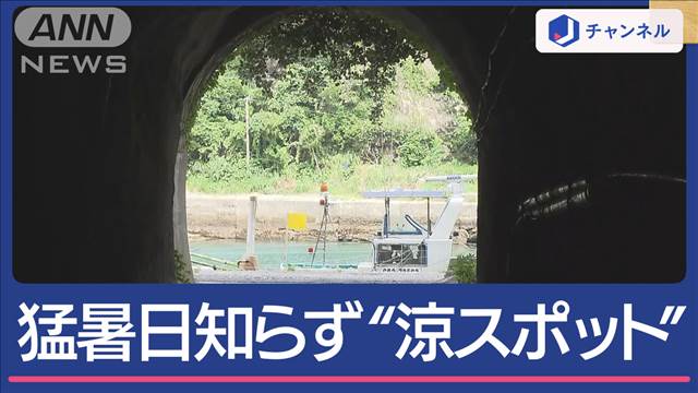 猛暑日知らず 人気の“涼スポット”海水浴場「熱中症ゼロ」の秘密