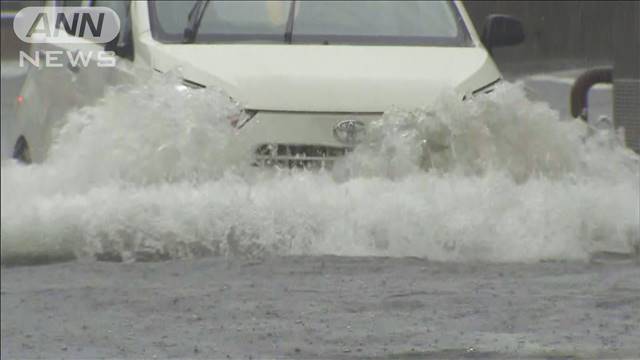 松江市で観測史上最大の雨 12時間で200ミリ超